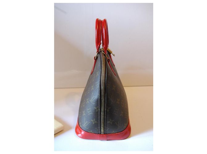 Louis Vuitton Alma PM Rot - Ansicht 4