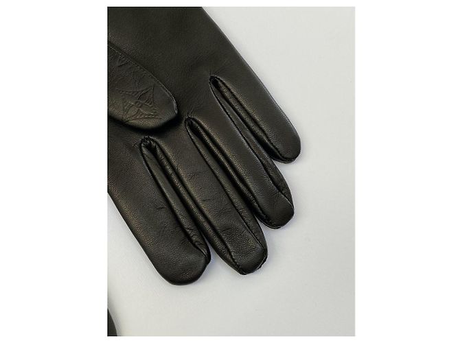 Guanti Louis Vuitton Monogram Shadow Classic Nero - vista 8