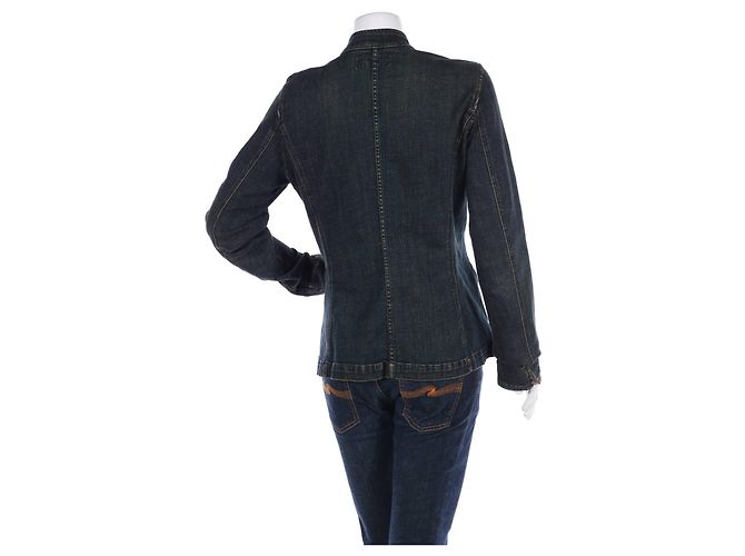 Blazer de mezclilla Ralph Lauren Azul Algodón - vista 2