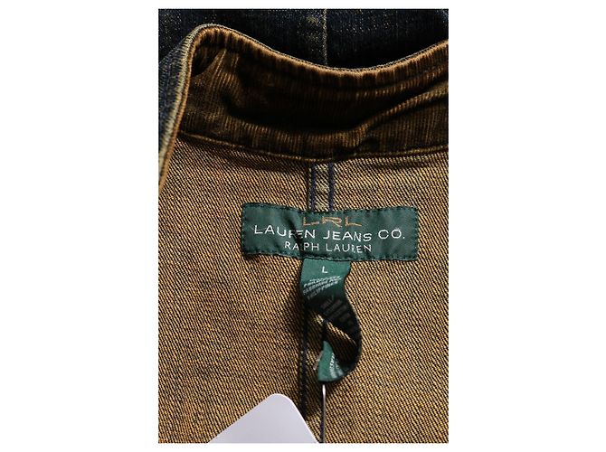 Blazer de mezclilla Ralph Lauren Azul Algodón - vista 3