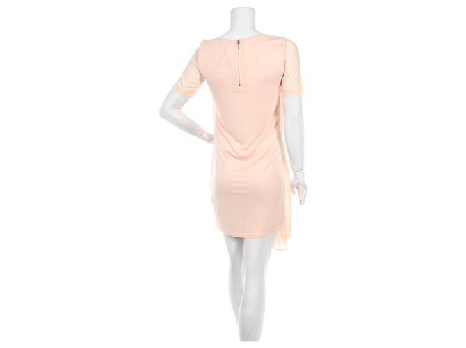 French Connection Kleid Orange Koralle aus Viskose - Ansicht 2