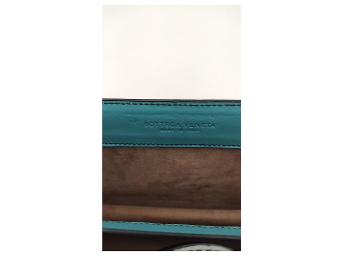 Bottega Veneta City Knot Bag Blu Verde - vista 2