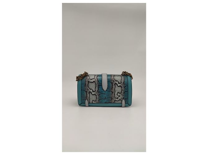 Bottega Veneta City Knot Bag Blu Verde - vista 7