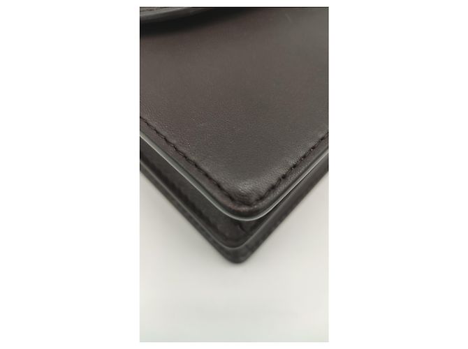Dior Borsa Direction di Christian in pelle marrone - vista 3
