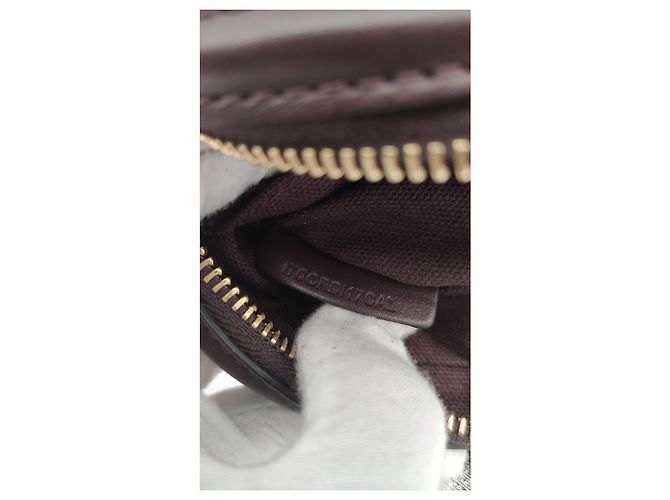 Camera bag Burberry in pelle monogram Marrone - vista 13