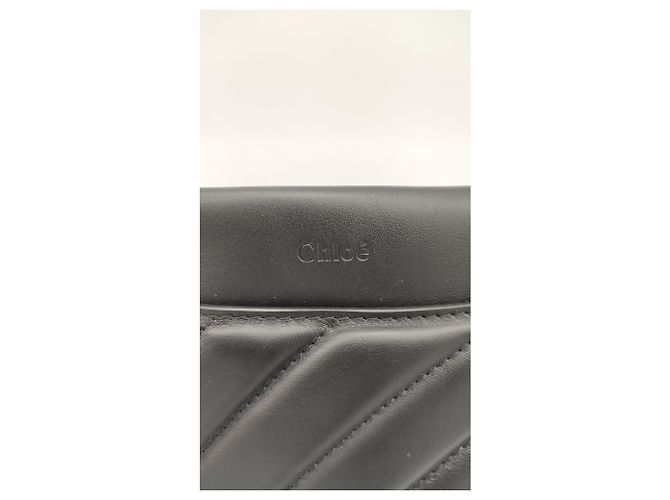 Chloé Borsa Roy di Chloe in pelle nera Nero - vista 4