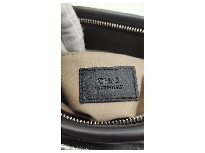 Chloé Borsa Roy di Chloe in pelle nera Nero - vista 6