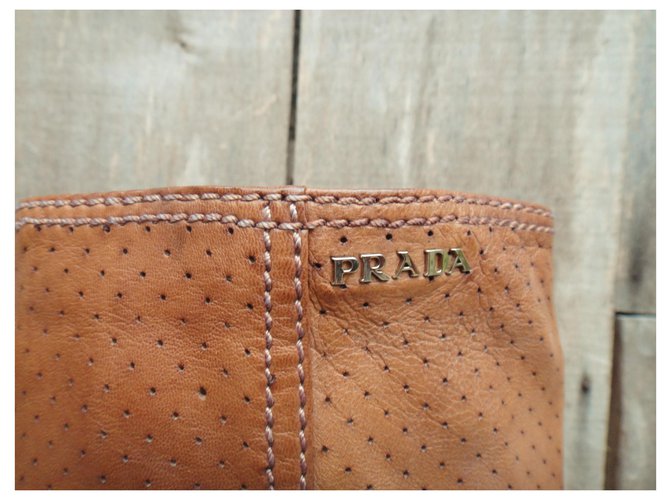 Botas prada p caladas 39,5 Beige - vista 2