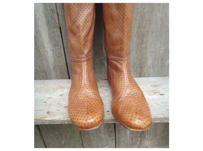 Botas prada p caladas 39,5 Beige - vista 4