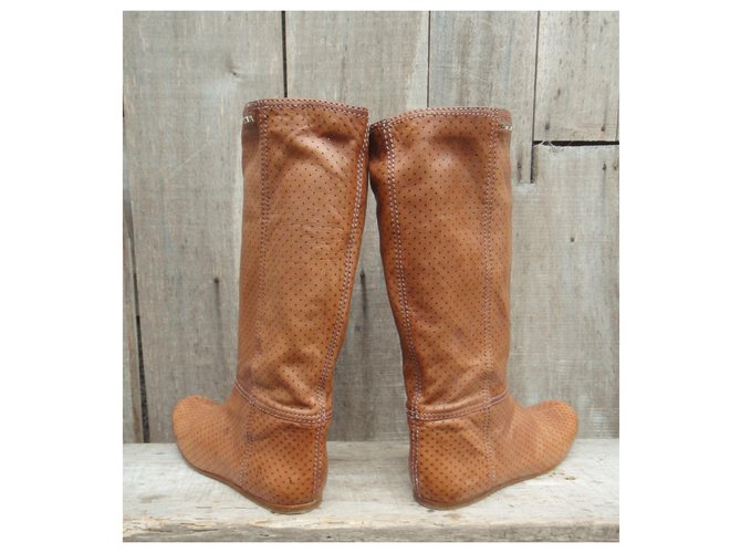 Botas prada p caladas 39,5 Beige - vista 6