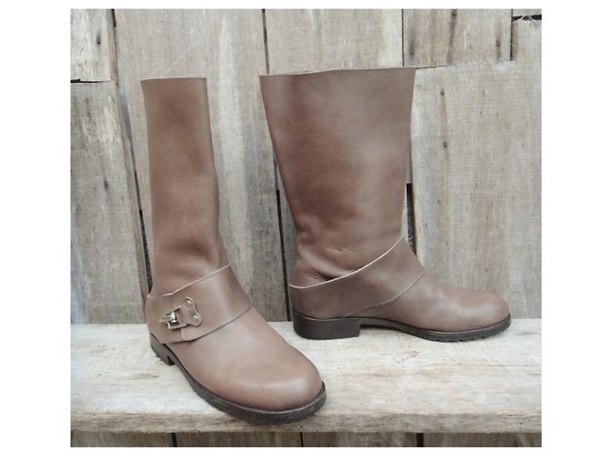 Stivaletti See By Chloé 38,5 Beige - vista 3