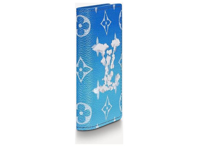 Louis Vuitton LV Pocket organizer clouds Blue - view 2