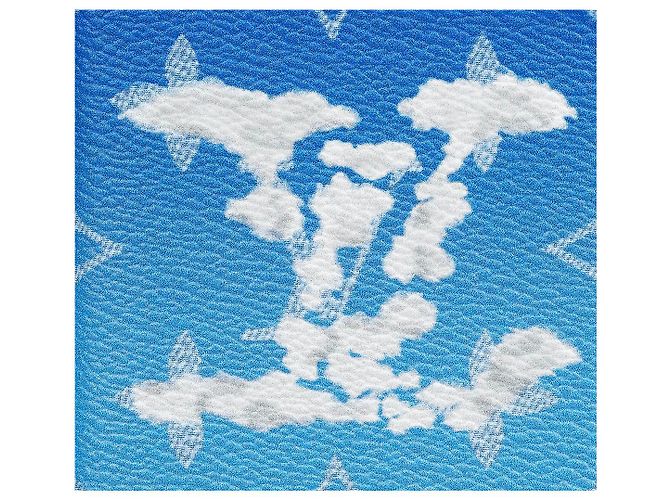 Louis Vuitton LV Pocket organizer clouds Blue - view 4