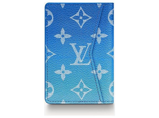 Louis Vuitton LV Pocket organizer clouds Blue - view 5