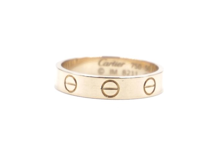 Cartier Rose Gold 18k Liebe Ehering Ringgröße 50 - Ansicht 4