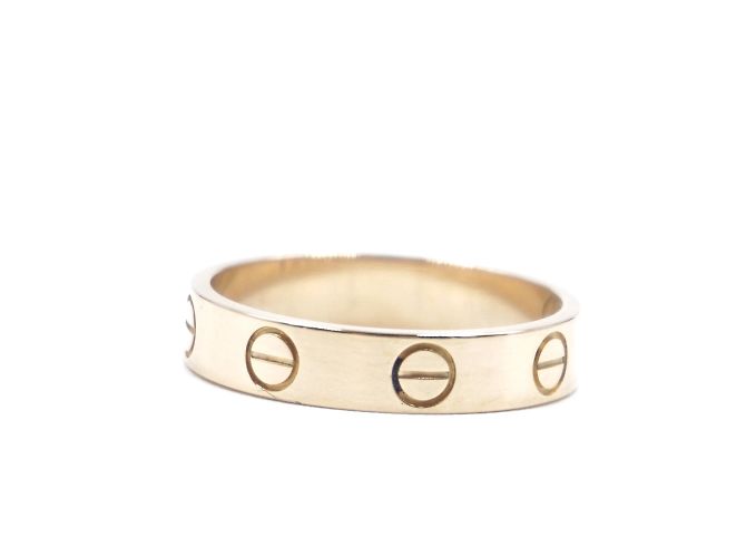Cartier Rose Gold 18k Liebe Ehering Ringgröße 50 - Ansicht 5