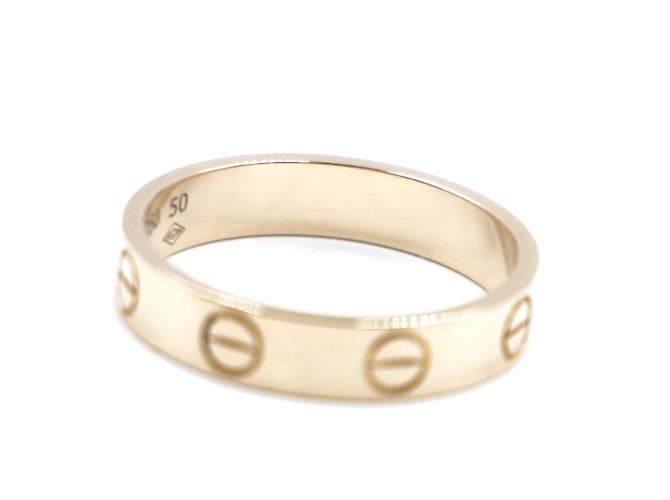 Cartier Rose Gold 18k Liebe Ehering Ringgröße 50 - Ansicht 9