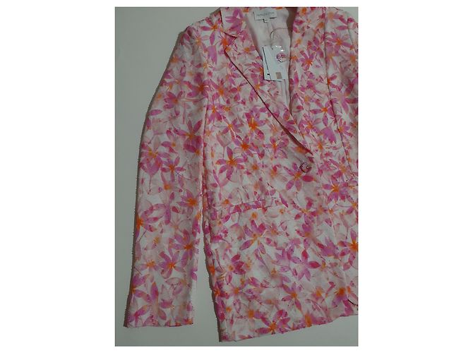 Patrizia Pepe Blumenblazer aus Polyester Größe 42 Mehrfarben - Ansicht 3