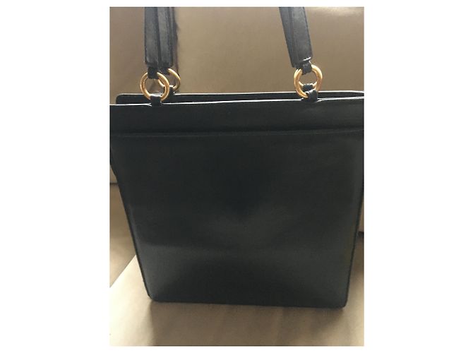 Borsa Chanel in pelle nera Nero - vista 2