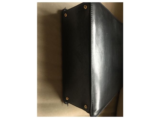 Borsa Chanel in pelle nera Nero - vista 3