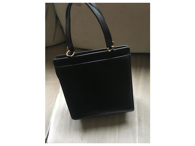 Borsa Chanel in pelle nera Nero - vista 6