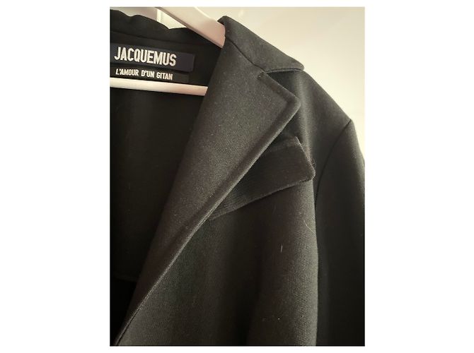 Jacquemus La piccola giacca nera in lana Nero - vista 2
