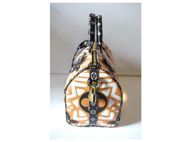 Louis Vuitton Speedy Crafty Caramello - vista 4