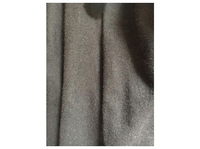 Dries Van Noten Gabardina corta de lona Castaño - vista 9