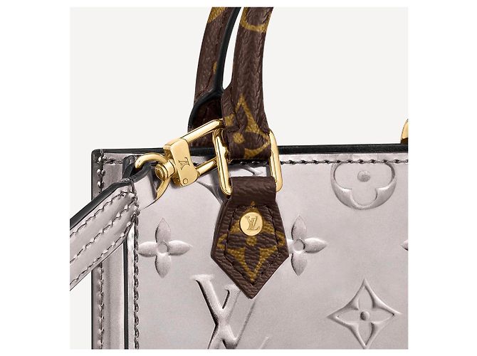 Louis Vuitton LV Sac Plat nuovo Metallico - vista 5