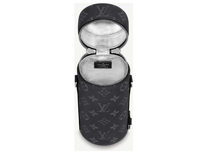 Louis Vuitton Flaschenhalter Monogramm Eclipse Grau - Ansicht 3