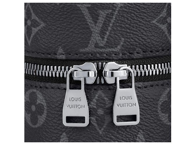 Louis Vuitton Flaschenhalter Monogramm Eclipse Grau - Ansicht 4