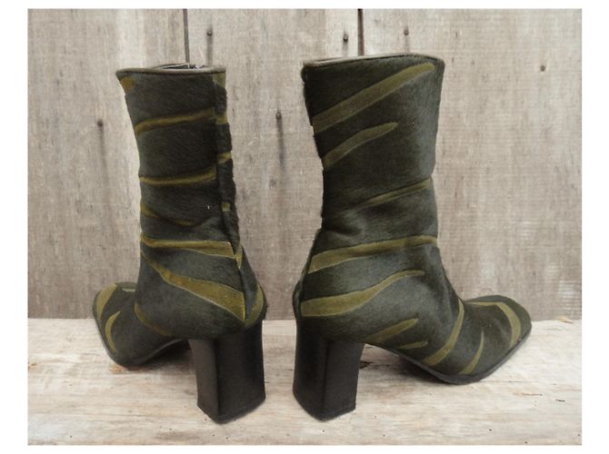 Agnès b. Agnes b boots. Pointure 36 Verde scuro - vista 5
