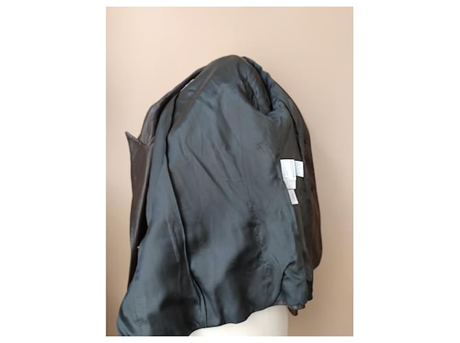 Max Mara Lederjacke Schokolade - Ansicht 20