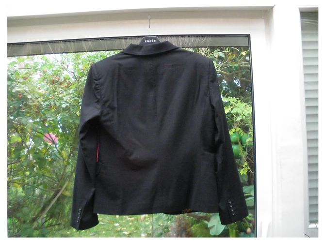 Dolce & Gabbana Jacke aus schwarzer Wolle - Ansicht 3