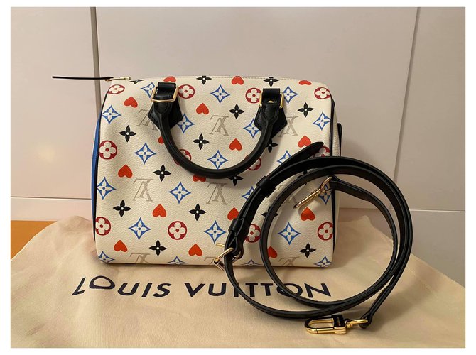 Louis Vuitton LV veloce 25 Gioco acceso Bianco - vista 5
