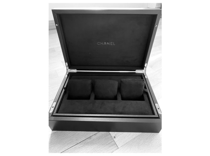 Cambon Chanel Lederbox Schwarz - Ansicht 5