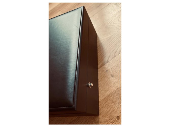 Cambon Chanel Lederbox Schwarz - Ansicht 7