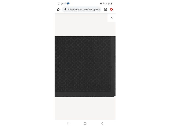 Louis Vuitton black monogram shawl - view 4