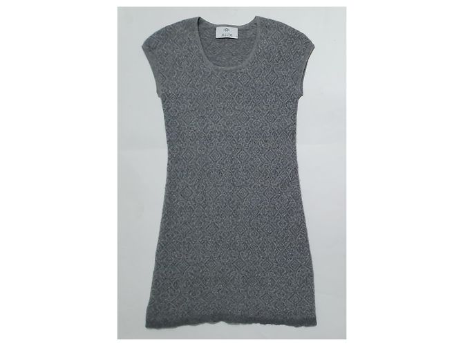 Allude Kaschmirkleid Grau M - Ansicht 2