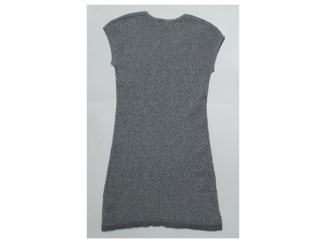 Allude Kaschmirkleid Grau M - Ansicht 4