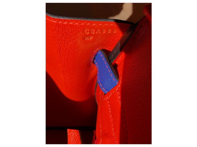 Hermès Ordine speciale Birkin 30 Blu - vista 9