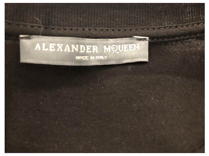 Camiseta Alexander McQueen de algodón con estampado de calaveras negra Negro - vista 3