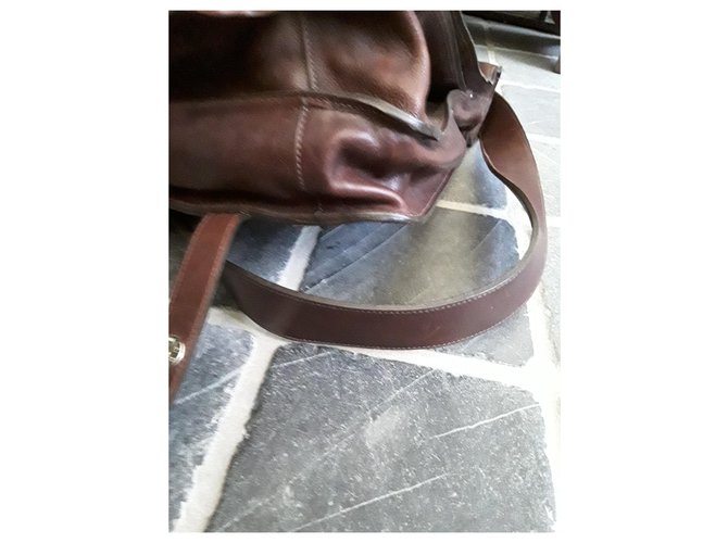 Il Bisonte Sacs Porte-documents Marron foncé - vue 4