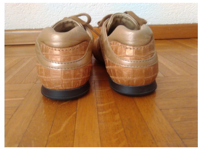 SNEAKERS HOGAN OLYMPIA Beige Bronzo - vista 5