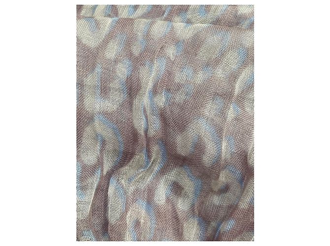 Louis Vuitton Pink Cashmere Leopard Stole Stephen Sprouse Rosa - vista 5