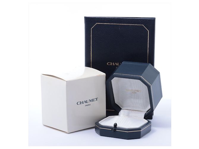 Chaumet Diamant Platin Torsade de Chaumet Solitaire Verlobungsring 0.33Cts Silber - Ansicht 2