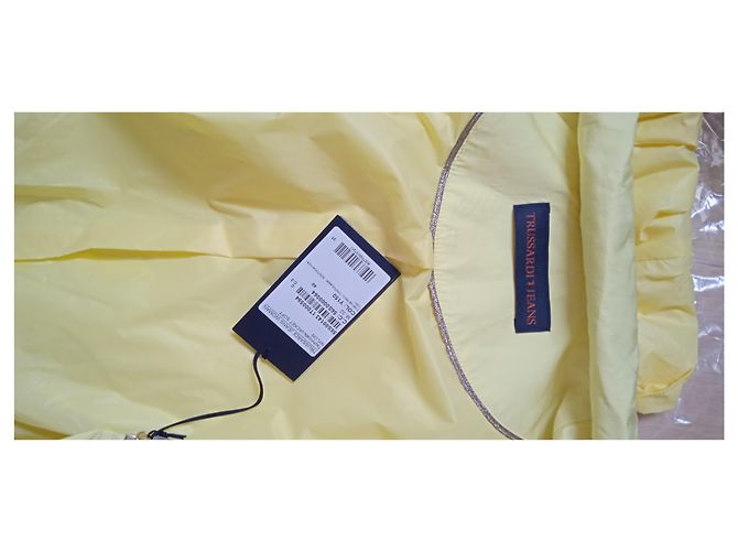 Trussardi Jeans Chaqueta vaquera Trussardi Amarillo - vista 3