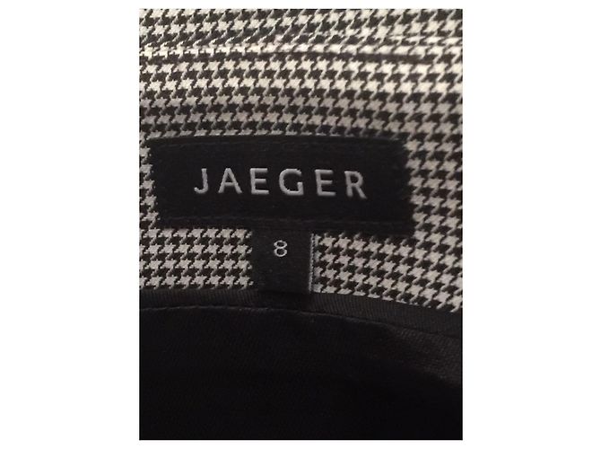 Falda Jaeger en blanco y negro - vista 3