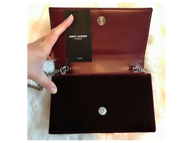 Pompom Kate Saint Laurent Cartera Kate con cadena y pompón - vista 3