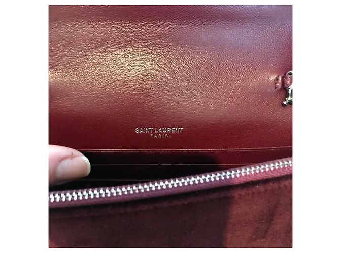 Pompom Kate Saint Laurent Cartera Kate con cadena y pompón - vista 4